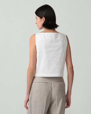 Good Crunch Wash Bateau Neck Top | WOMEN（レディース）｜Theory