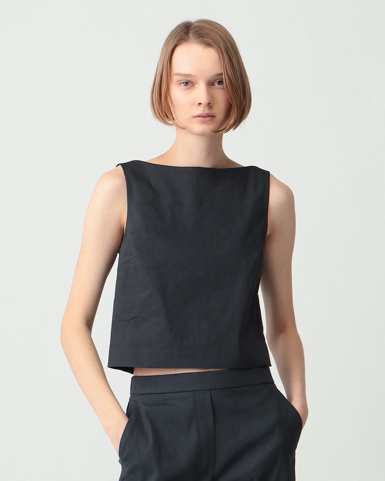 Good Crunch Wash Bateau Neck Top | WOMEN（レディース）｜Theory