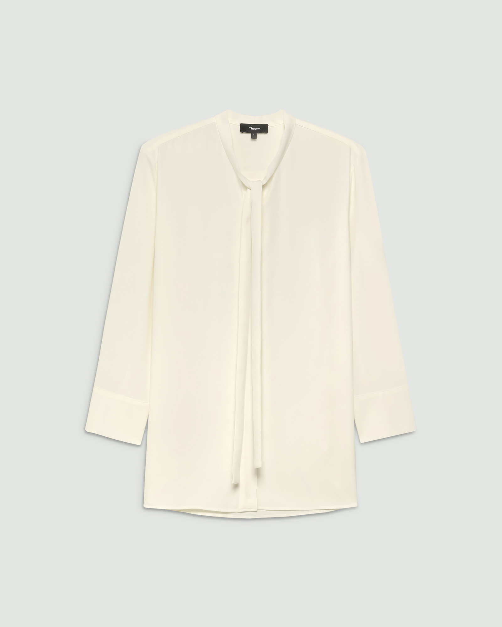 Prime Georgette Tie Blouse | WOMEN（レディース）｜Theory