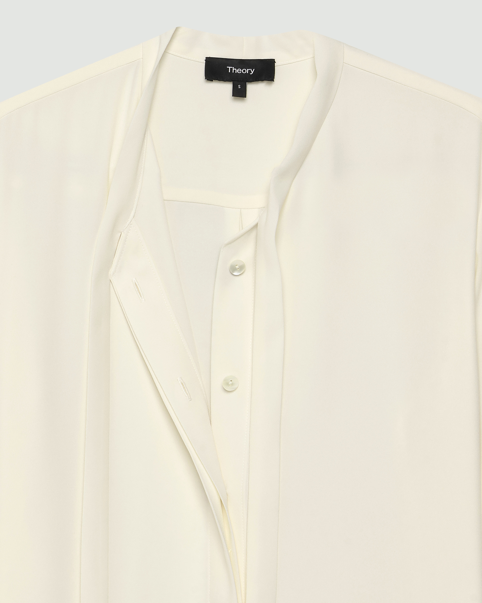 Theory　ブラウス　Prime Georgette Tie Blouse Prime Georgette Tie Blouse | WOMEN（レディース）｜Theory