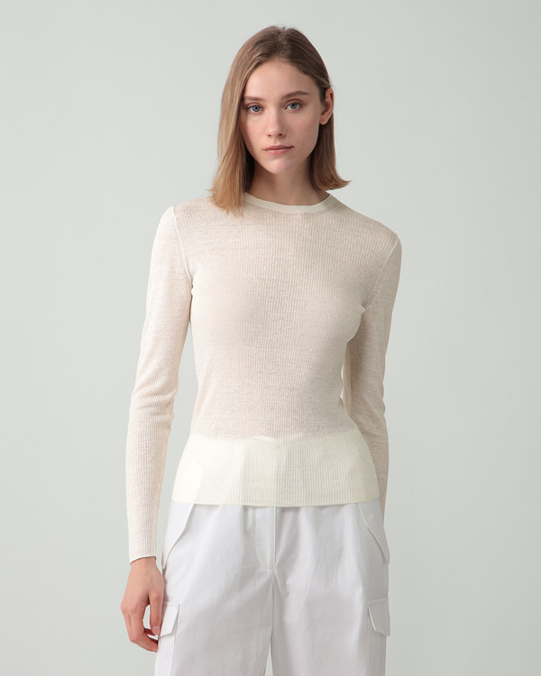 【Theory】一部限定カラー Neo Sag Harbor Sheer Long Sleeve Sweater 【Theory】一部限定カラー Neo Sag Harbor Sheer Long Sleeve Sweater