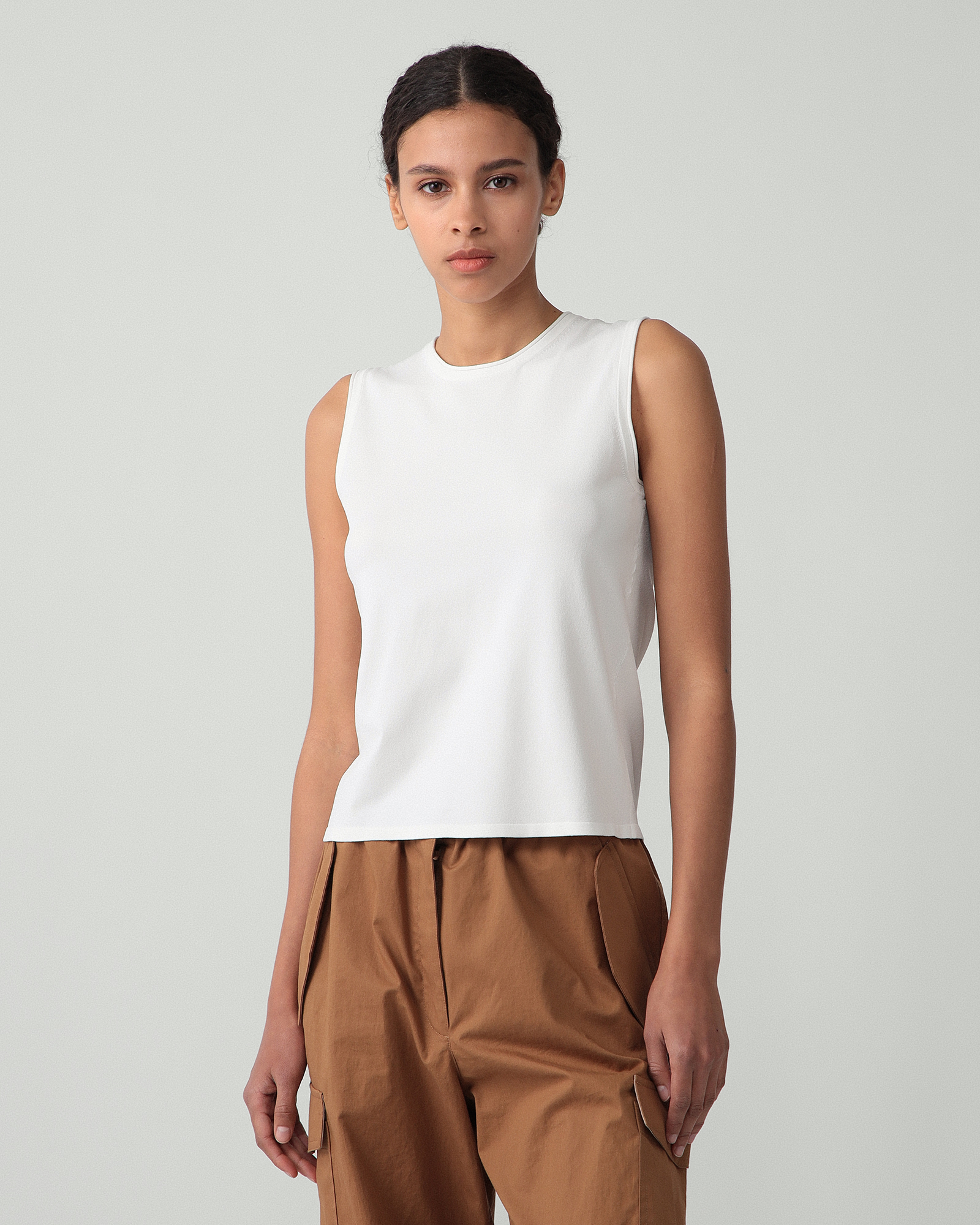 Wooster Crepe Knit Shell Top | WOMEN（レディース）｜Theory
