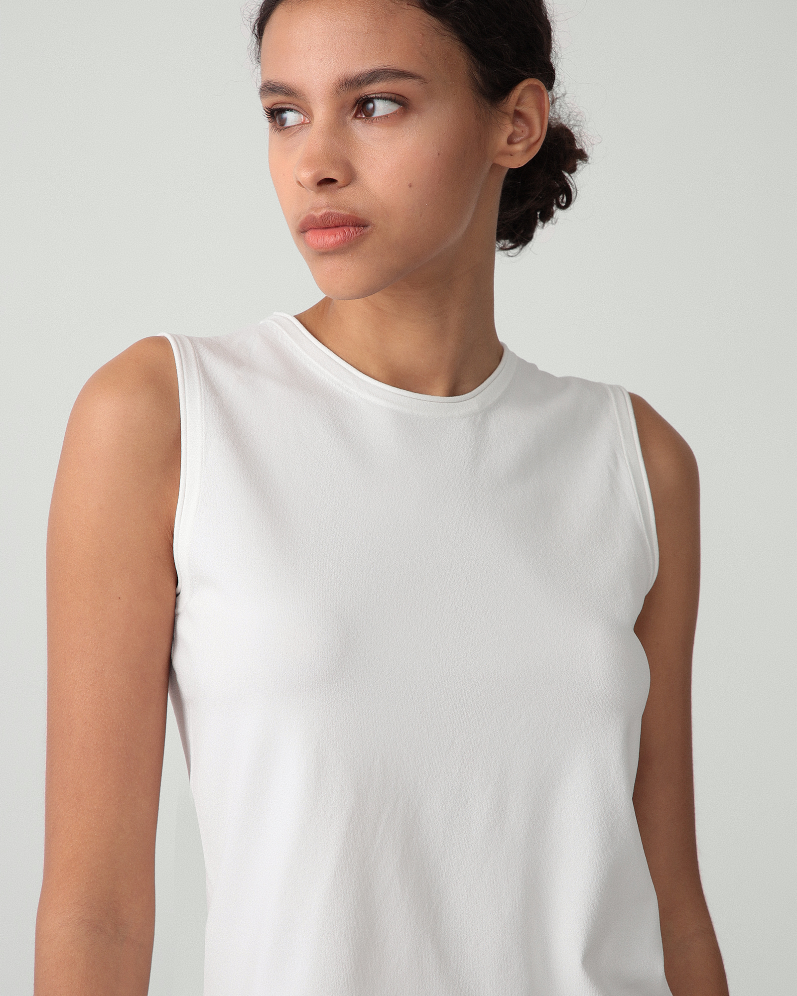 Theory - セオリー Wooster Crepe Knit Sleeveless Shell Wooster Crepe Knit Shell Top | WOMEN（レディース）｜Theory
