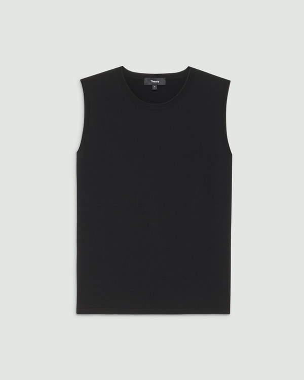 Wooster Crepe Knit Shell Top | WOMEN（レディース）｜Theory