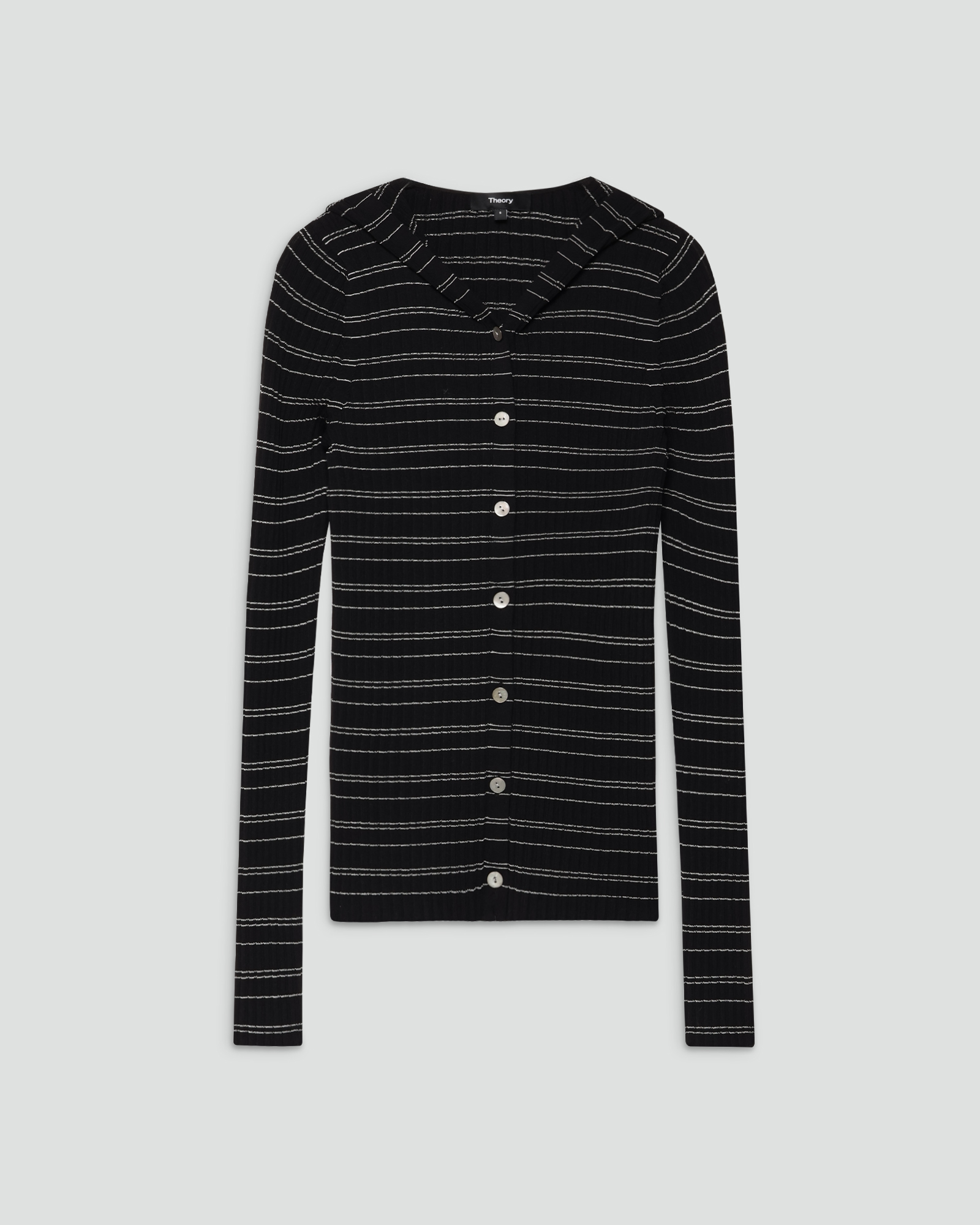 一部限定カラー Bleecker Cotton Striped Hoodie | WOMEN