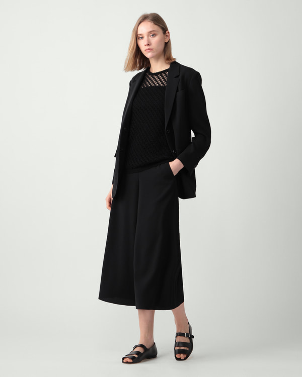 【Theory】Satin Crepe Aline Pant 【Theory】Satin Crepe Aline Pant