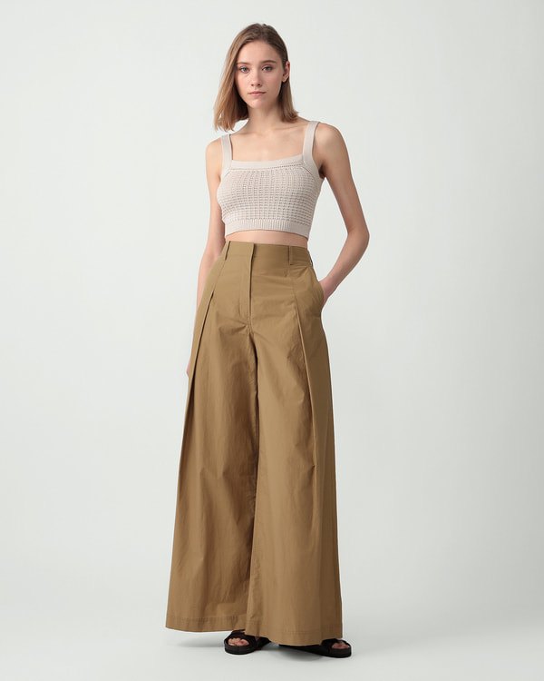 【Theory】Soft Lawn Tucked Wide Pant 【Theory】Soft Lawn Tucked Wide Pant