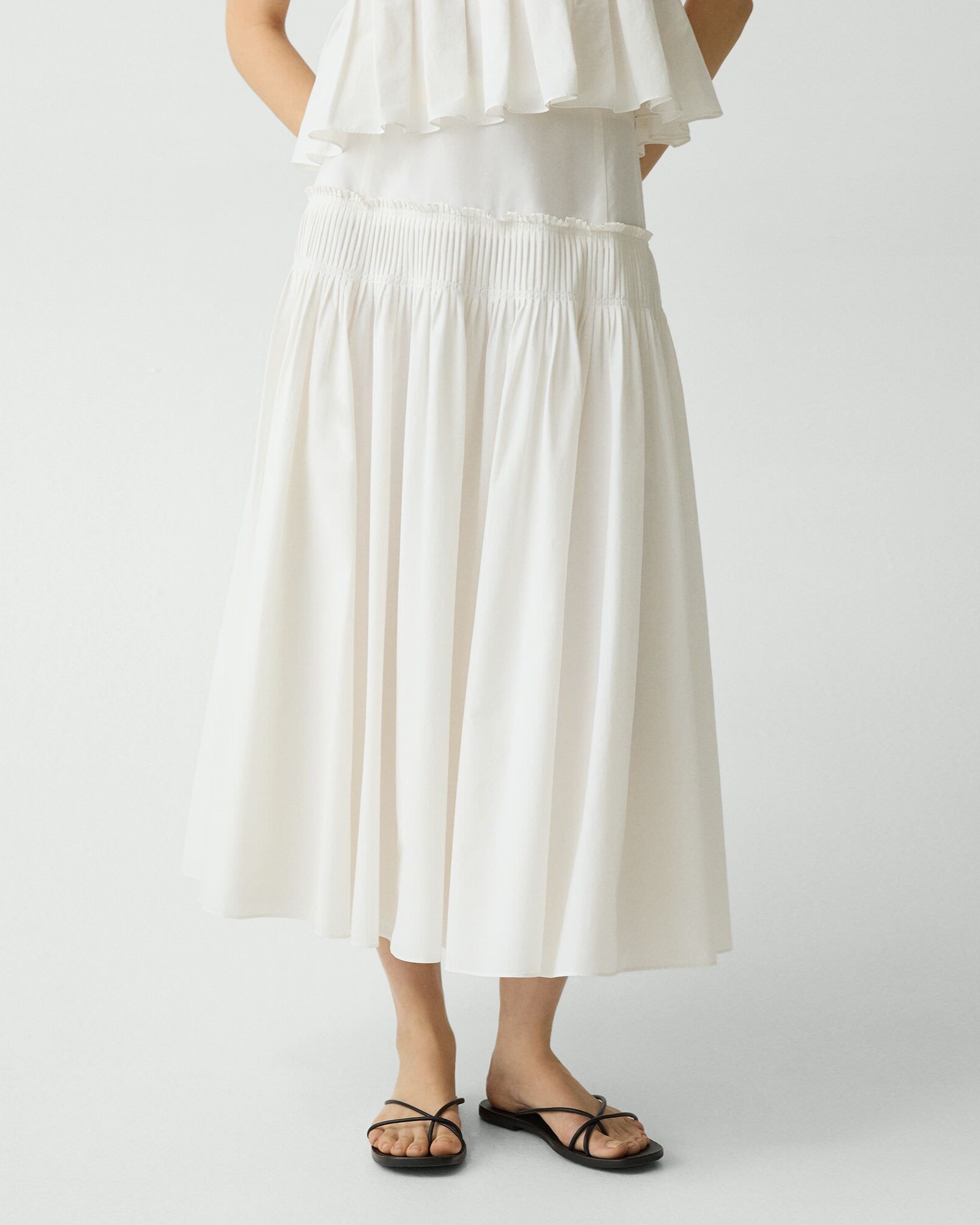 一部限定カラー Soft Lawn Accordion Pleat Skirt | WOMEN