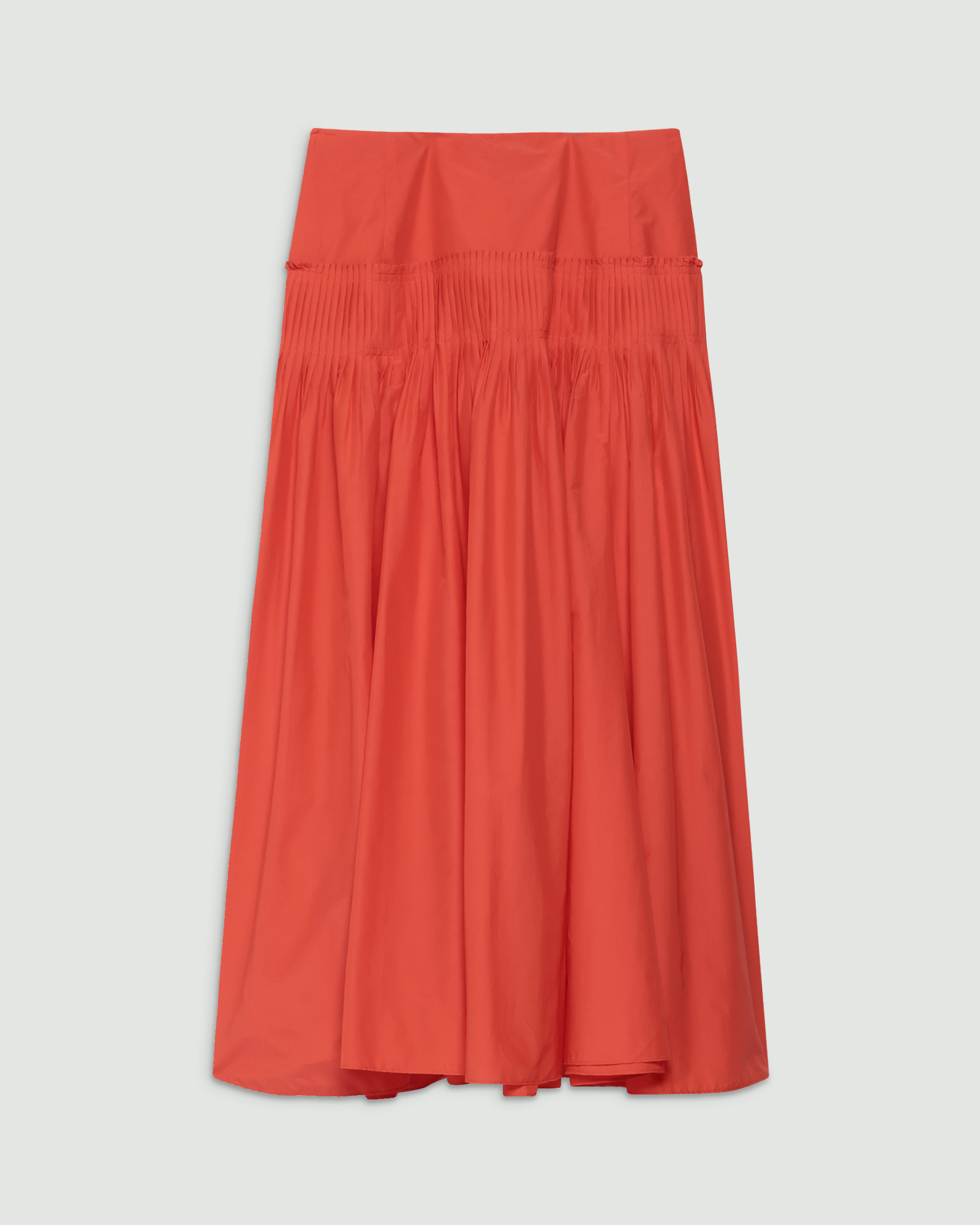 25ss Theory アコーディオンプリーツ スカート 01-5207300 一部限定カラー Soft Lawn Accordion Pleat Skirt | WOMEN