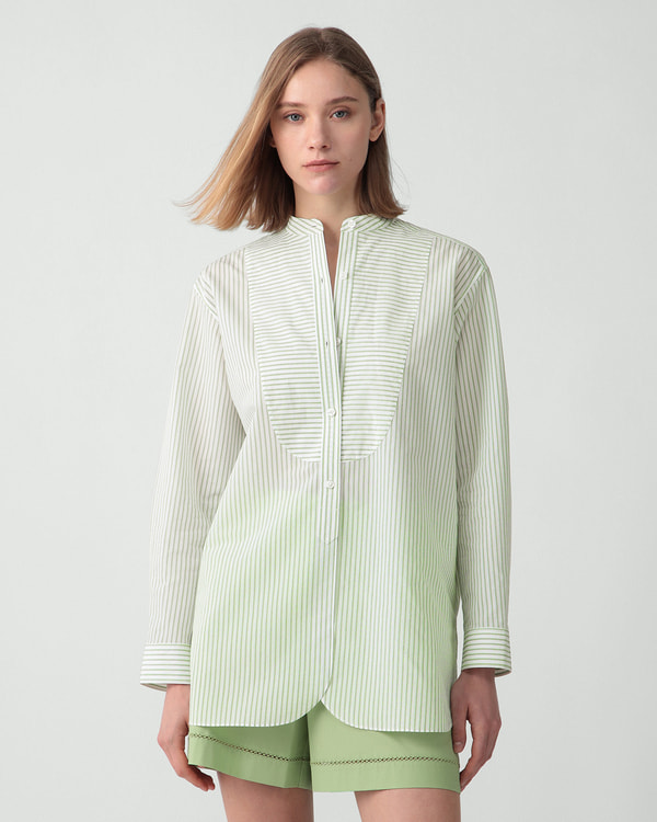 【Theory】一部店舗限定 New Double Stripe Tuxedo Shirt 【Theory】一部店舗限定 New Double Stripe Tuxedo Shirt