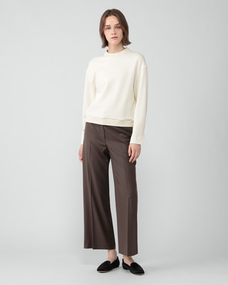 美品　Theory Double Knit N Rib Neck Top セオリー(Theory)公式通販 レディースファッション