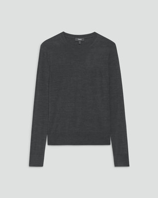 Regal Wool Crewneck Sweater | WOMEN（レディース）｜Theory 公式通販
