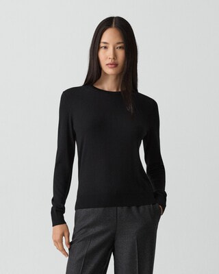 ルー Regal Wool Crewneck Sweater | WOMEN（レディース）｜Theory 公式通販