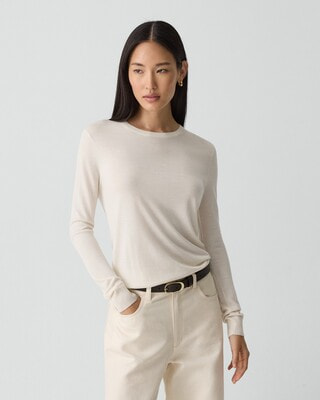 Regal Wool Crewneck Sweater | WOMEN（レディース）｜Theory 公式通販