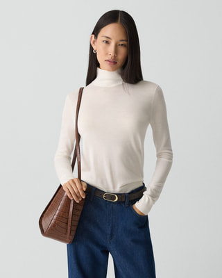Regal Wool Turtleneck Sweater | WOMEN（レディース）｜Theory 公式