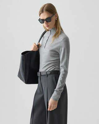 美品✨23AW セオリー クレアリーンジャケット ダブルフェイス ウール