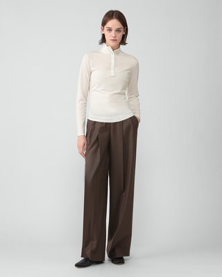 Regal Wool Henley Sweater | WOMEN（レディース）｜Theory 公式