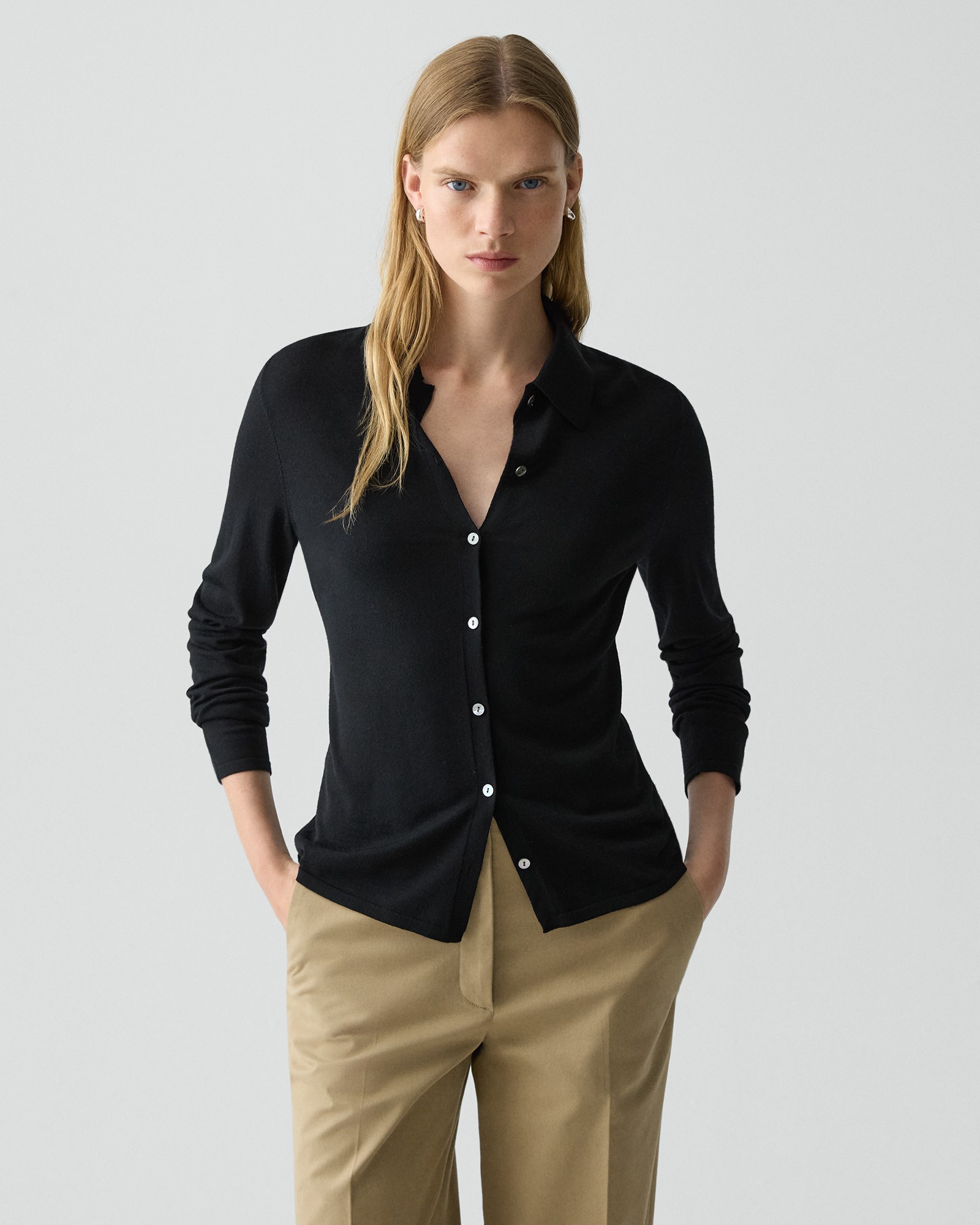 一部店舗限定 Regal Wool Knit Shirt | WOMEN（レディース