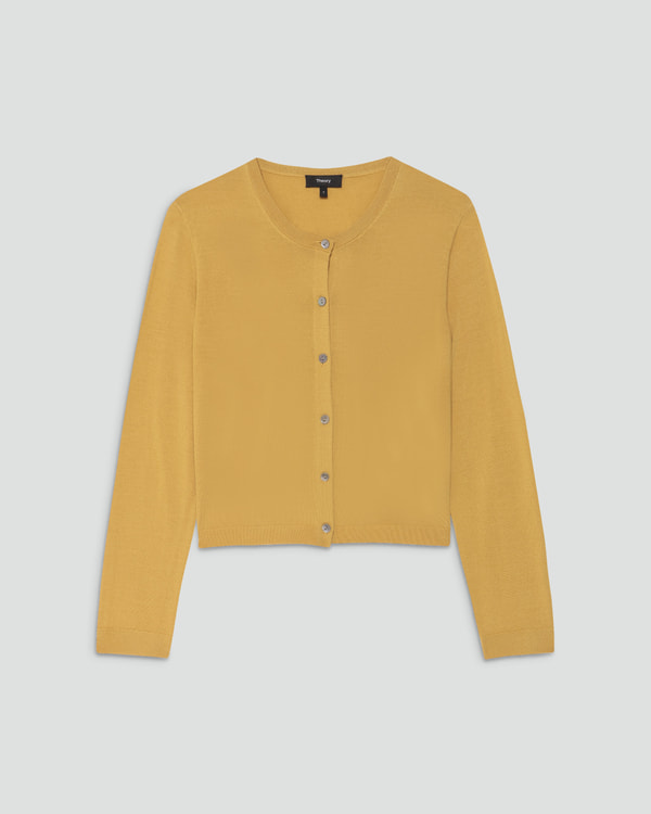 Theory 25SS 完売 ウォッシャブル ジップカーディガン Theory 25SS 完売 ウォッシャブル ジップカーディガン