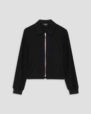 セオリー✴︎ジャケットSブラック【4/5迄】 Theory(セオリー) GLOSS LEATHER BOMBER JK - YAMAROKU（ヤマロク
