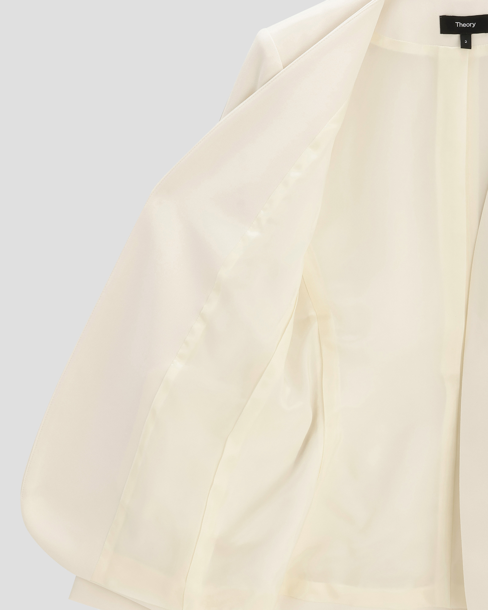 ジャケット・アウター Theory 25SS Satin Crepe Straight Blazer Satin Crepe Straight Blazer | WOMEN（レディース）｜Theory