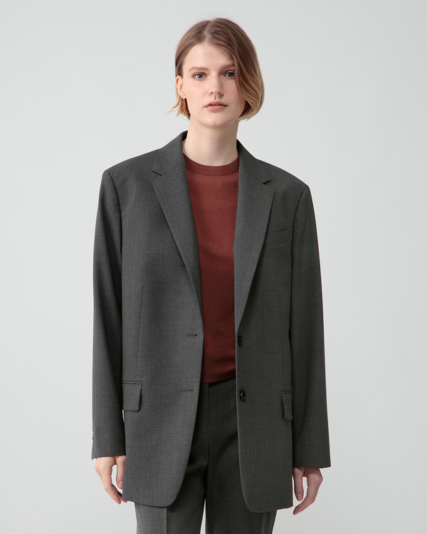 【Theory】Traceable Wool Oversized Blazer 【Theory】Traceable Wool Oversized Blazer