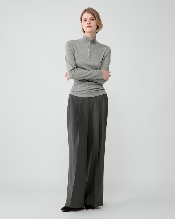 【Theory】《予約商品》 Traceable Wool Pleated Trouser 【Theory】《予約商品》 Traceable Wool Pleated Trouser