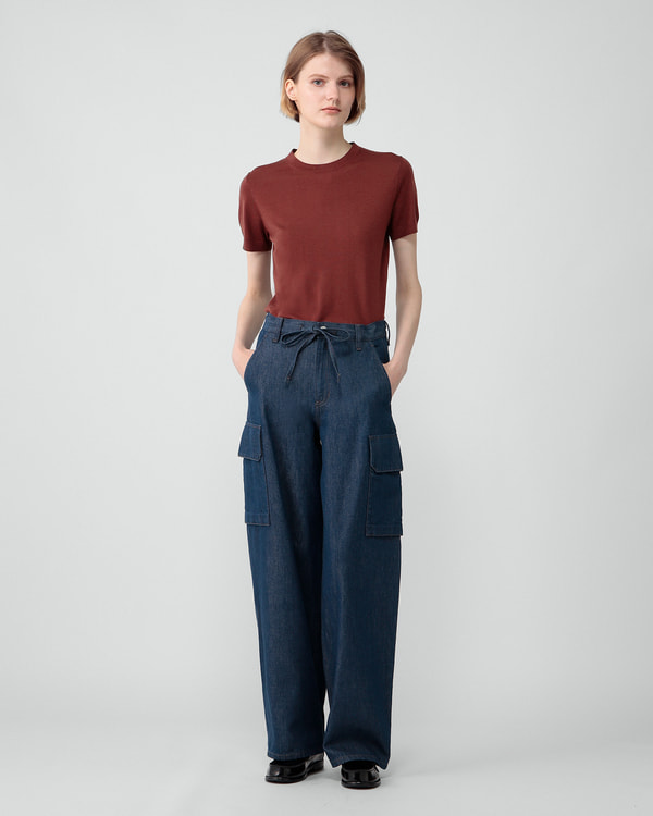【Theory】《予約商品》 Relaxed Denim Cargo Pant 【Theory】《予約商品》 Relaxed Denim Cargo Pant