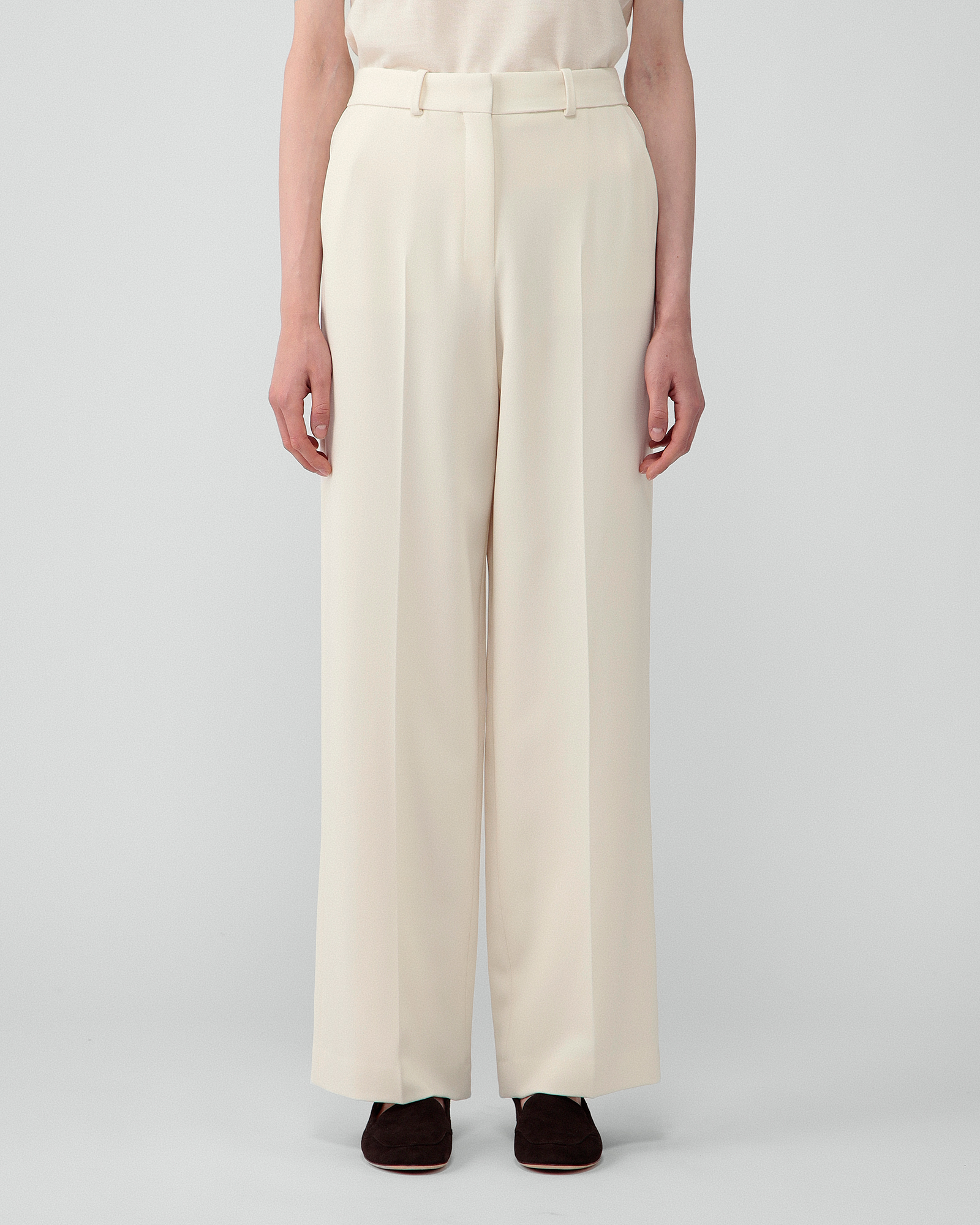 ✨美品✨Theory Admiral Crepe Relax ST Pant Theory Admiral Crepe Relaxed Straight Pants | Bloomingdale's