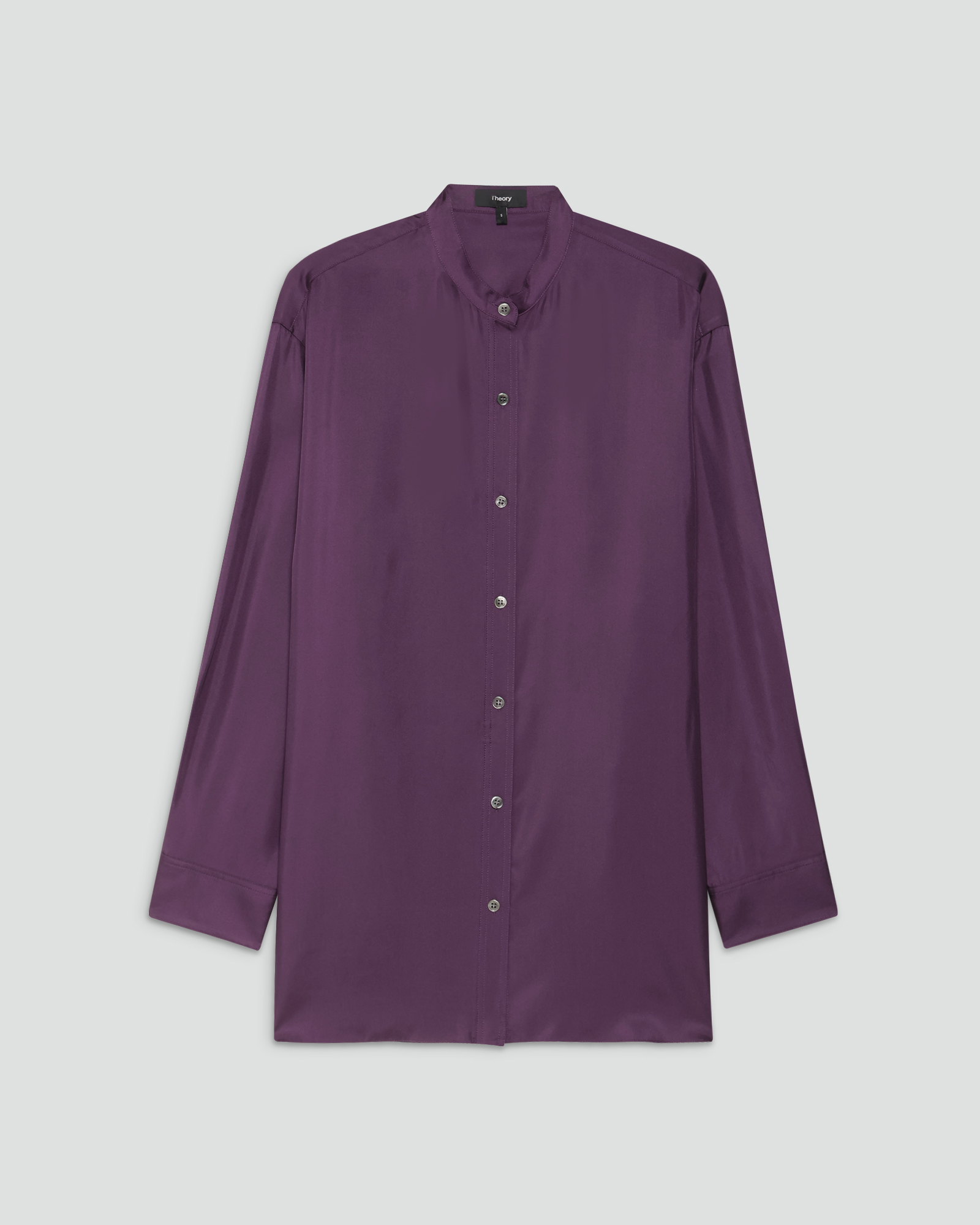 Mod Silk Twill Wrap Shirt | WOMEN（レディース）｜Theory 公式