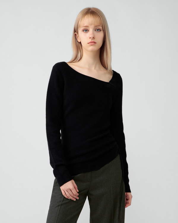 【Theory】一部店舗限定 Astor Wool Asymmetric Top 【Theory】一部店舗限定 Astor Wool Asymmetric Top