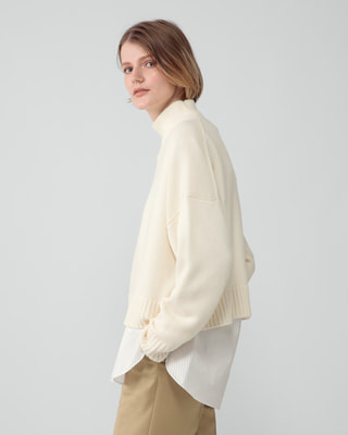 Lana Cash Cropped Sweater | WOMEN（レディース）｜Theory 公式通販サイト