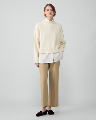 Lana Cash Cropped Sweater | WOMEN（レディース）｜Theory 公式通販サイト