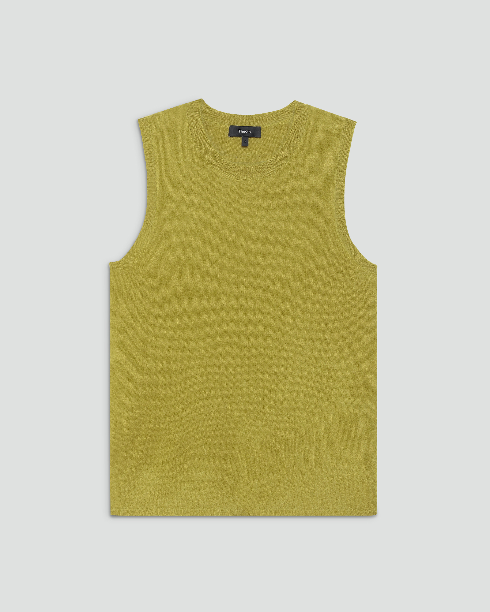 【Theory】Airy Cashmere Brushed Light Charcoal Brushed Cardigan in Airy Cashmere | Women's