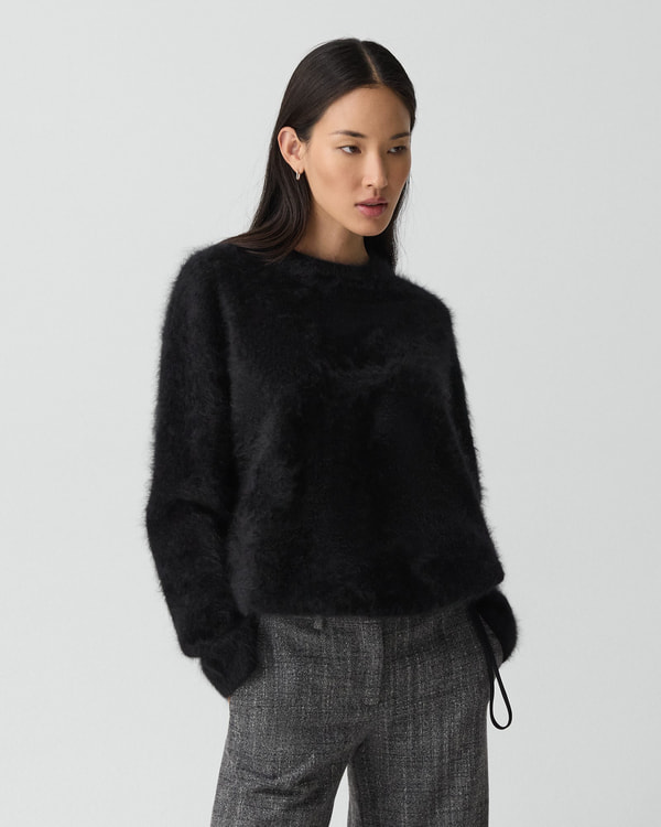 【Theory】Airy Cashmere Drawstring Hem Pullover 【Theory】Airy Cashmere Drawstring Hem Pullover