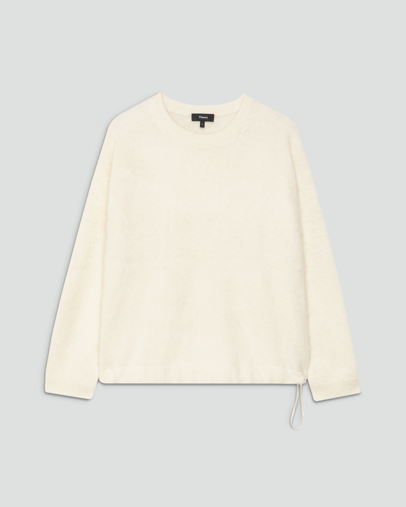 Airy Cashmere Drawstring Hem Pullover | WOMEN（レディース
