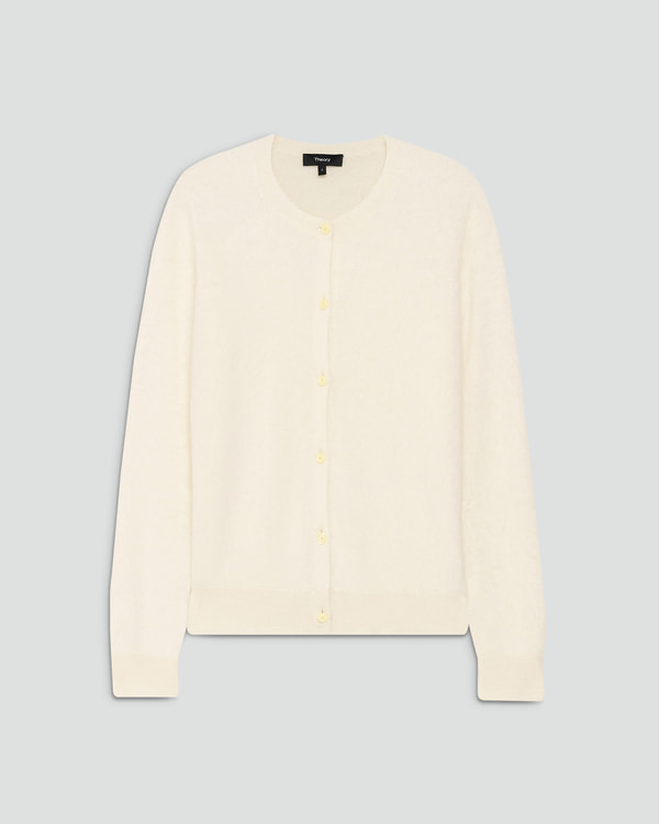 Theory 25SS 完売 ウォッシャブル ジップカーディガン theory Theory セオリー 25年SS 01-5103716 ネイビー ジップ