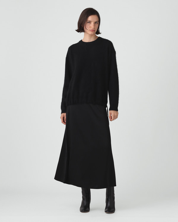 【Theory】Base Satin Aline Maxi Skirt 【Theory】Base Satin Aline Maxi Skirt