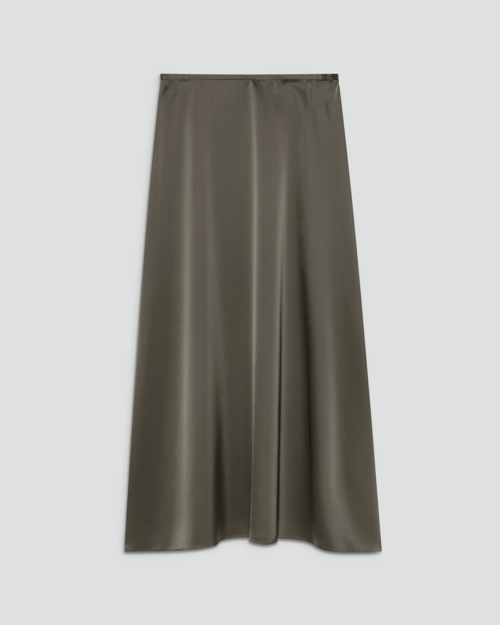Base Satin Aline Maxi Skirt | WOMEN（レディース）｜Theory 公式通販