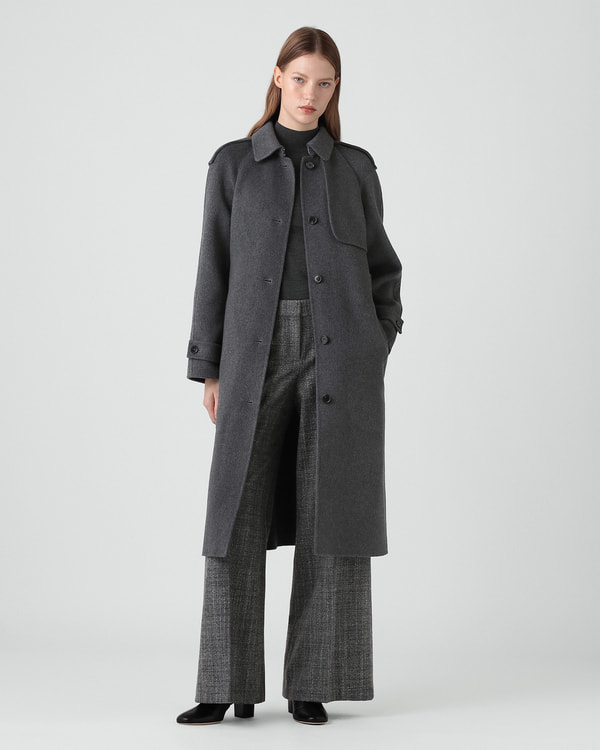 Theory カシミヤ NEW.DIVIDE BOY.COAT ロングコート Theory カシミヤ NEW.DIVIDE BOY.COAT ロングコート