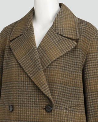 ジャケット・アウター Plaid Divide Peacoat Plaid Divide Peacoat | WOMEN（レディース）｜Theory 公式通販サイト