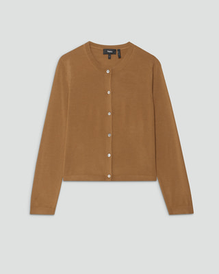新品　セオリー　ニットカーディガン　ニットシャツ　Regal Wool Pサイズ セオリー(Theory)公式通販 レディースファッション