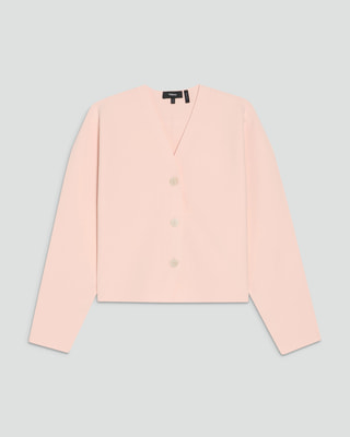 極美品✨25SS セオリー Wooster Crepe Knit カーディガン Pherrow's】柔らかい肌触りのモヘアカーディガン | スマクロ町田店の