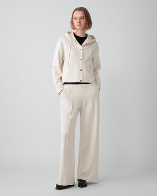 セオリーフード付きJacket<現行品>Pサイズ　ホワイト セオリー(Theory)公式通販 レディースファッション