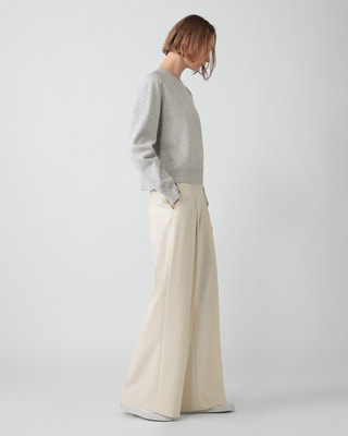 Admiral Crepe Oversized Pleated Trouser | WOMEN（レディース