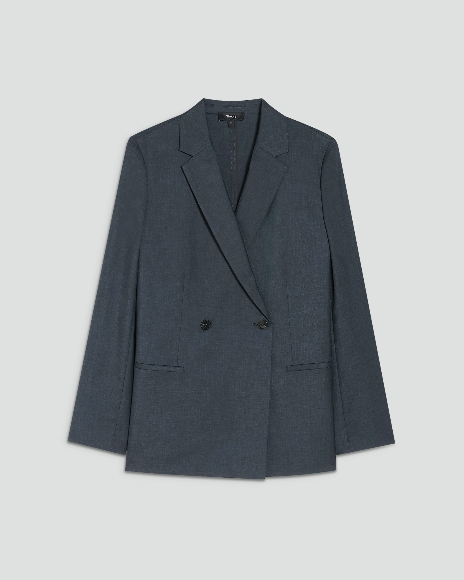 26SS セオリー　リラックスダブルジャケット City Twill セオリー(Theory)公式通販 レディースファッション