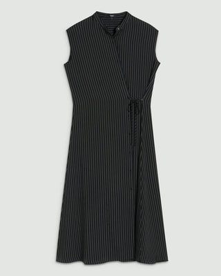 Theory 2026SS 2WAYラップワンピース Washed Stripe Theory 2026SS 2WAYラップワンピース Washed Stripe セオリー(Theory