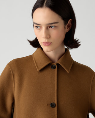 【美品】セオリー Theory カシミヤ ウール Pコート 上品 オフィス セオリー(Theory)公式通販 レディースファッション