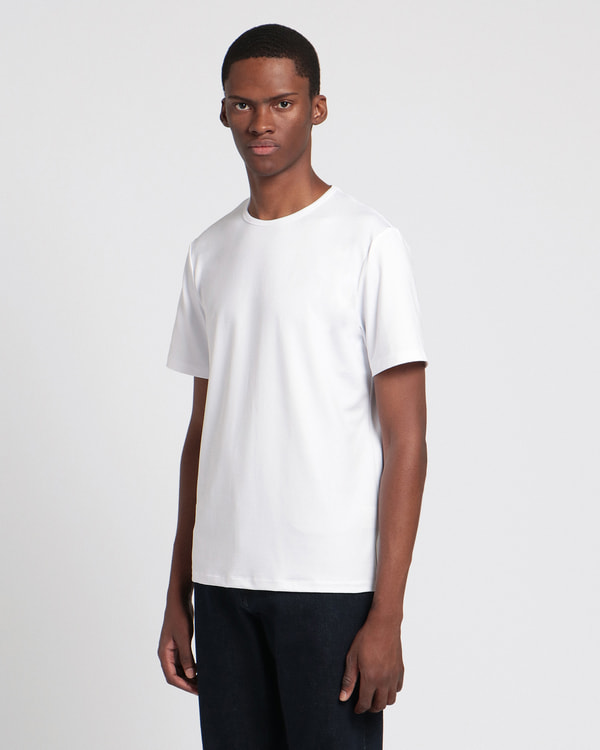 一部オンライン限定 Balance Jersey Essential Tee | MEN | Theory 