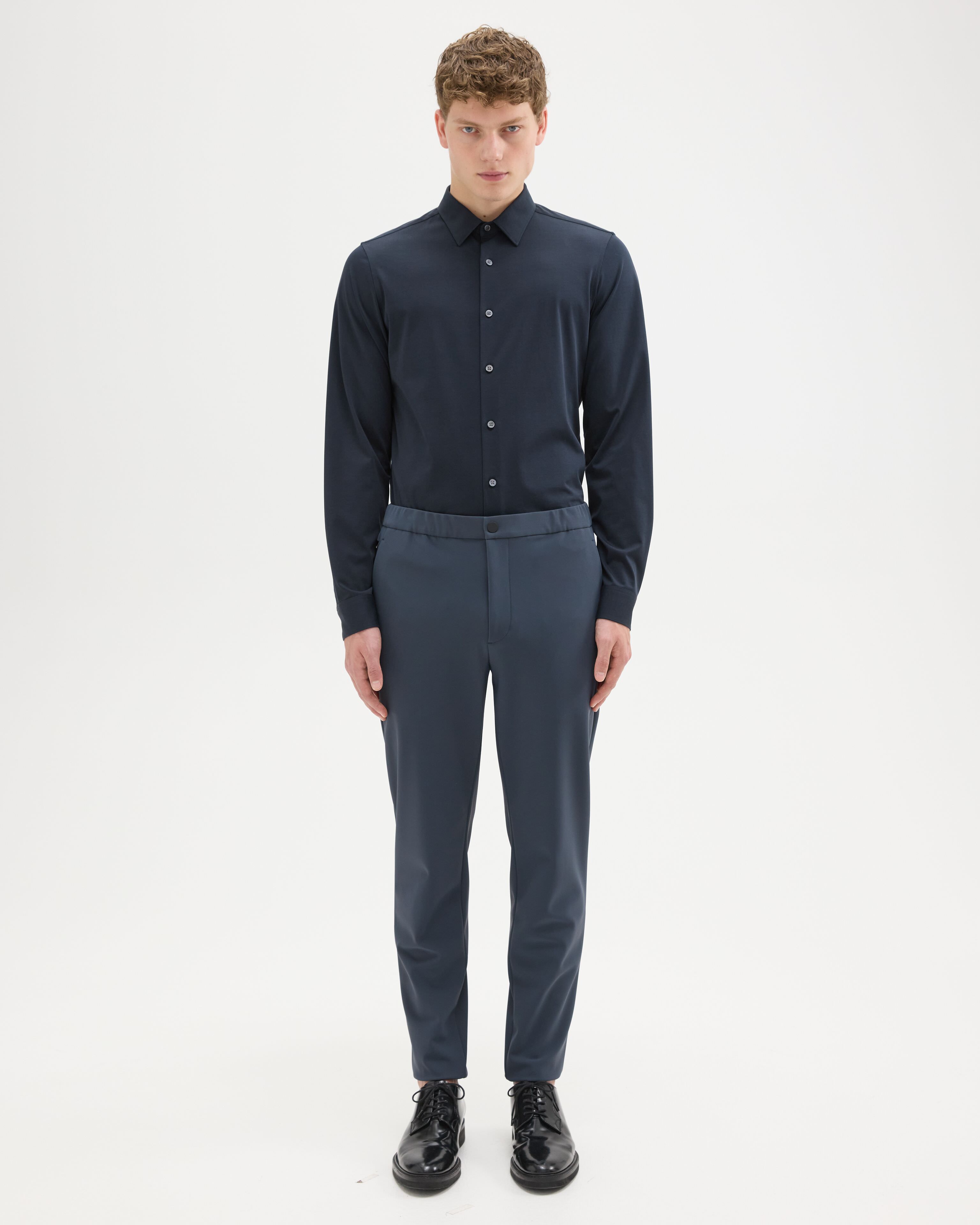 Theory - 美品 23AW Theory セオリー DOUBLE KNIT RIB TERRANCE